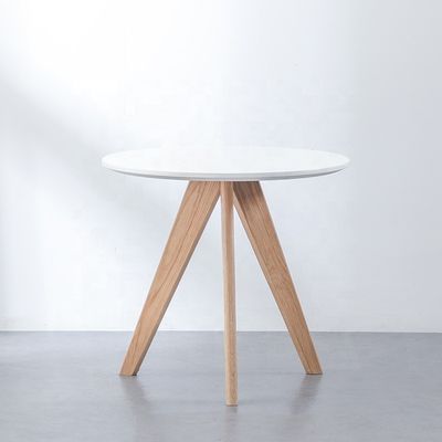 Home Meubels Moderne ontwerpen Verstelbare hoogte Koffietafel Restaurant Ronde massief houten eettafel