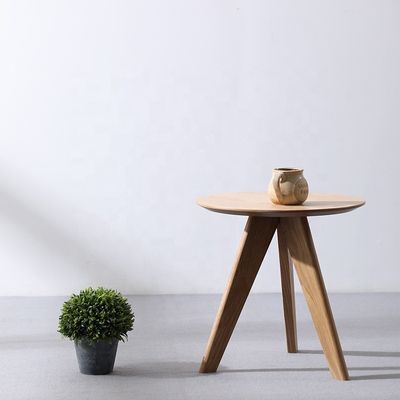 Home Meubels Moderne ontwerpen Verstelbare hoogte Koffietafel Restaurant Ronde massief houten eettafel