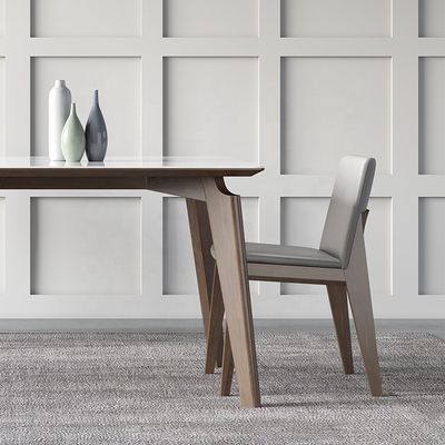 Moderne ontwerpen Houten massief houten eettafel voor slaap- en eetkamerontwerpen