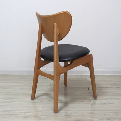 Algemene huishoudelijke meubels Moderne bekleding Zitplaatsen van massief hout Eetstoelen voor de huisbar
