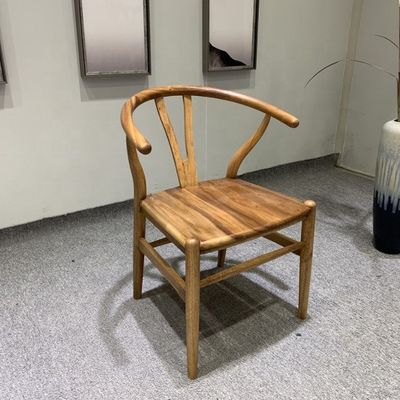 Y Restaurant Specific Solid Wood Eating Chair met NC/PU Verf en Wishbone Design