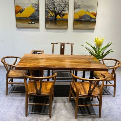 Y Restaurant Specific Solid Wood Eating Chair met NC/PU Verf en Wishbone Design