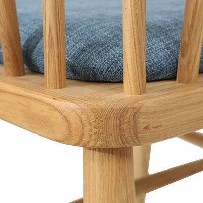 Moderne design Eetkamermeubilair Achtersteun Armsteun Houten Eetstoel in stijlvol ontwerp