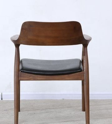 Eetkamermeubilair Achterarmsteun Houten eetstoel voor luxe moderne stijl