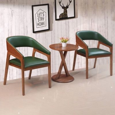 Moderne eetkamermeubilair Eiken/Aas Hout Polstered Armstoel voor Hotel en Restaurant