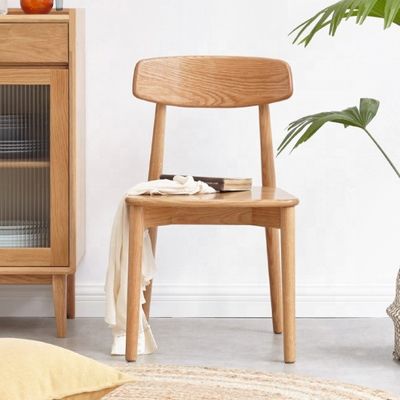 Custom Solid Wood Cafe Restaurant Eetstoel voor Duurzame N.W. 3.45kg in Bulk