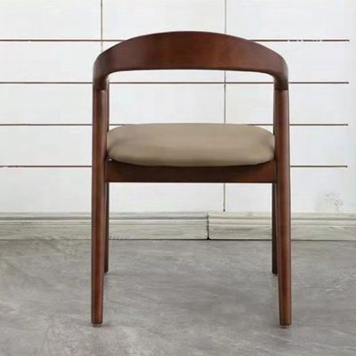 Eetstoel met leer kussen voor restaurant Cafe Hotel NO