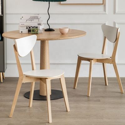 400 kg gewichtslimiet Houten eetstoel voor modern restaurantmeubilair van massief hout