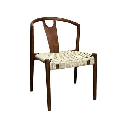 Restaurant Stackable Design Houten Eetstoel met verstelbare hoogte en postverpakking