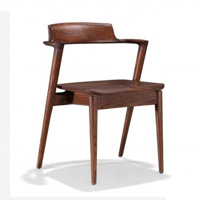 Specific Eetstoel Walnoot Massivhout Stoelen voor Restaurant door Tianjin Lulu Eetkamermeubilair