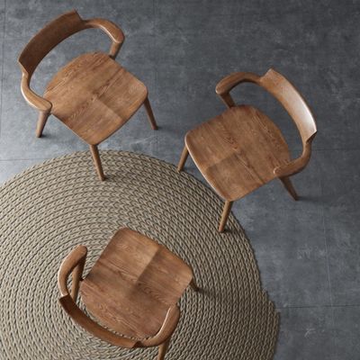 Specific Eetstoel Walnoot Massivhout Stoelen voor Restaurant door Tianjin Lulu Eetkamermeubilair