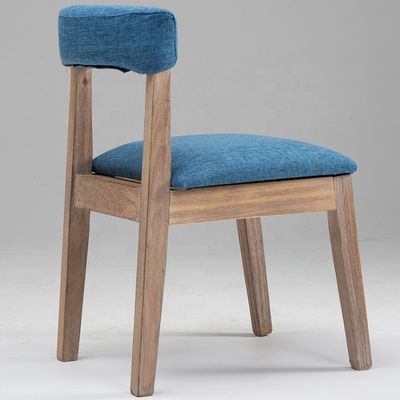 Goede luxe gepersonaliseerde eetstoel met uitstekend vakmanschap en leer houten rugleuning materiaal