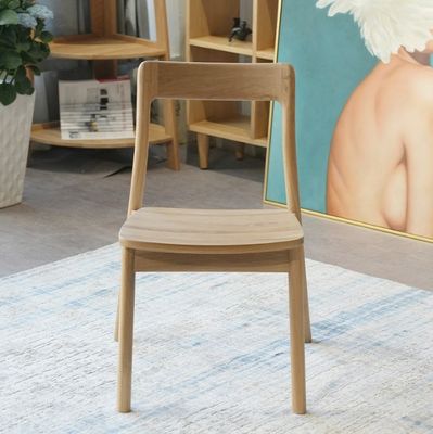 Eetstoel van massief hout W45*D48*H80CM voor huishoudelijk meubilair in restaurant en hotel