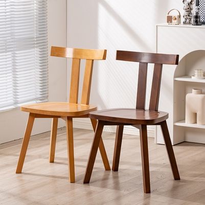 Restaurantenmeubelen Duurzame houten stoel met modern beukhoutontwerp