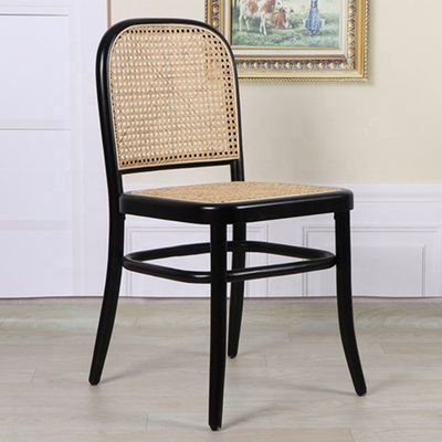 Postverpakking Opvouwbare rotan eetstoel voor evenementen en bruiloften