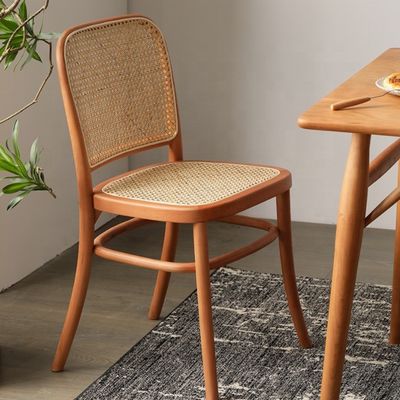 Postverpakking Opvouwbare rotan eetstoel voor evenementen en bruiloften