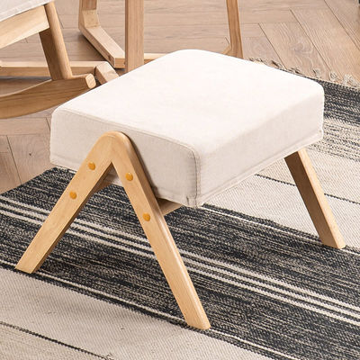 Direct leveren Nordic Style Houten schommelstoel Solid Wood Schommelstoel voor woonkamermeubilair en Specific
