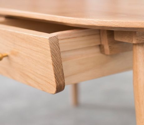 Moderne houten woonkamermeubilair W120*D60*H45CM Massieve houten salontafel met postverpakking