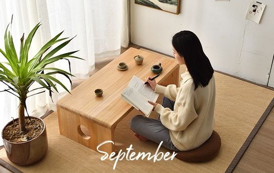 Moderne design koffietafel voor villa woonkamer meubels Massivhouten eindtafel