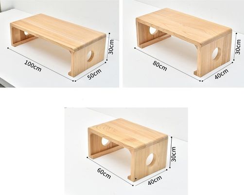 Moderne design koffietafel voor villa woonkamer meubels Massivhouten eindtafel