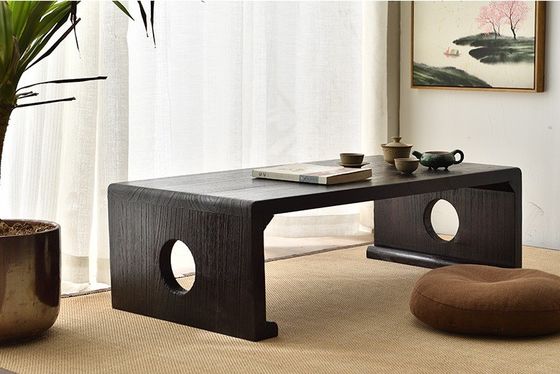 Moderne design koffietafel voor villa woonkamer meubels Massivhouten eindtafel
