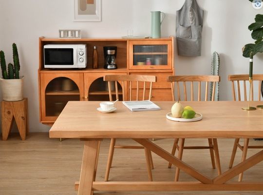 Nordic Style rechthoekige eettafel voor hotel en restaurant