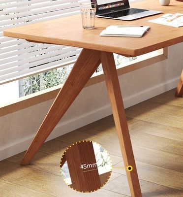 Nordic Direct Home Meubels Massief houten rechthoekige eettafel voor functionele eetruimte