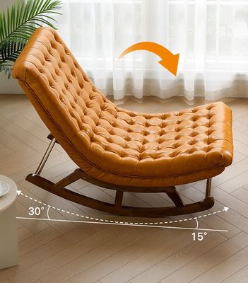 Verbeter uw woonkamer met deze stijlvolle Nordic Lounge Leisure Chair W60*D135*H85CM