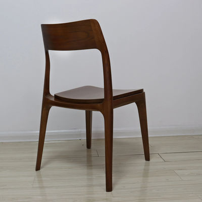Nordic Stackable Wood Eating Chair voor Hotel Restaurant Algemeen Huismeubelen Postverpakking N