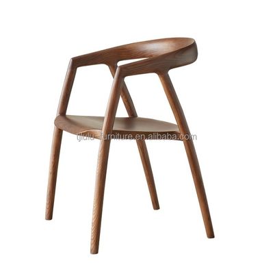 Home Meubels Luxe Moderne eetstoel met massief houten frame en eenpersoonsontwerp