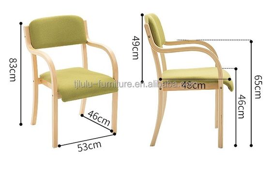 Stoel van massief hout voor moderne eetkamer in meerdere kleuren Hotel Restaurant Banket Huis