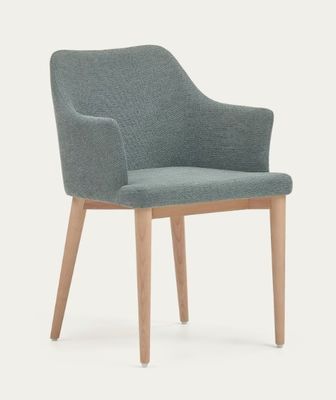 Hoteelmobilen en restaurantmeubelen van natuurlijke kleur gepoleerde stoelen van massief hout