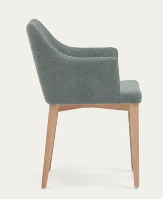 Hoteelmobilen en restaurantmeubelen van natuurlijke kleur gepoleerde stoelen van massief hout