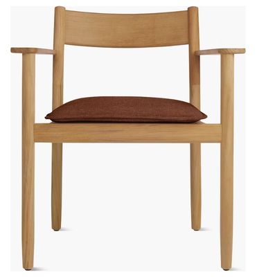 Stoel met stoffen van hout voor wijnkelder en elegante eetgelegenheid