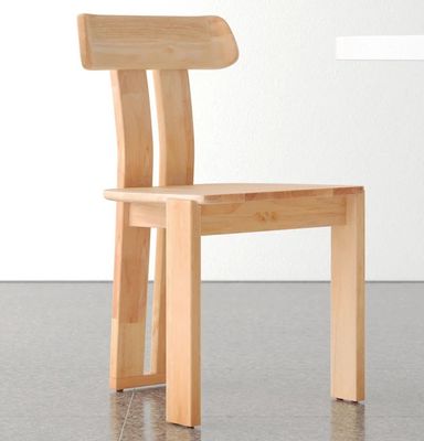 Eetstoel van massief hout Vintage meubels met hoge rug voor de moderne collectie