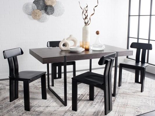 Eetstoel van massief hout Vintage meubels met hoge rug voor de moderne collectie