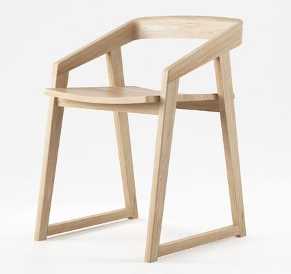 Home Meubelen Houten massief houten eetstoel voor eetkamer