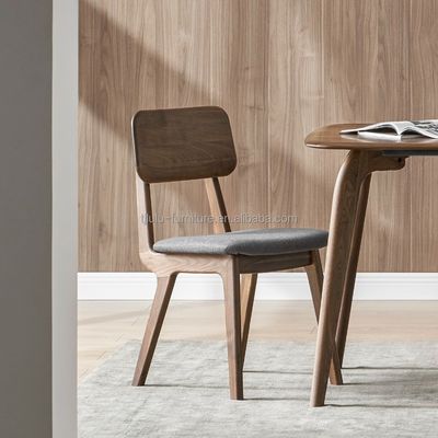 Postverpakking N Eetstoel voor moderne houten stoel Stof Huishoudelijk meubilair Hotel Restaurant stoelen