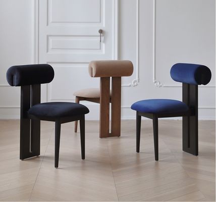 Modern Living Meubel Design Stof Eetkamer Restaurant Stoel met Solid Wood Stijl