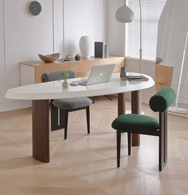 Modern Living Meubel Design Stof Eetkamer Restaurant Stoel met Solid Wood Stijl