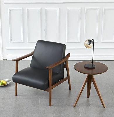 Woonkamer Stof / PU Lederen Leisure Chair met Modern Design Style Personalization