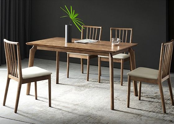 Recreatie stoel Restaurant Eetstoel van massief hout met ontwerp en bekleding