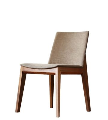 Massief houten villa eettafelstoelen met nitrolacquer afwerking en modern ontwerp voor eetkamer restaurant en hotel