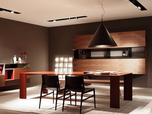 Houten eetstoel Italiaanse klassieke luxe moderne café stoel Zwarte/bruine stijl Leven PU leer woonkamermeubilair