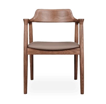 Restaurant Hotelmeubilair Eetstoel van massief hout met gepoleerde stoel en Noorse moderne stijl