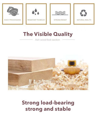 Restaurant Hotelmeubilair Eetstoel van massief hout met gepoleerde stoel en Noorse moderne stijl