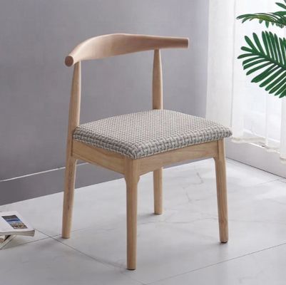 Eetkamermeubilair Europese stijl Moderne stoelen met oshoorn en PU/stof stoel Houten frame Postverpakking Y