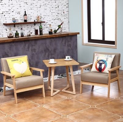 Moderne design Nitrolacquer Afwerking Houten bank stoel voor thuis meubels Huiswoning Hotel