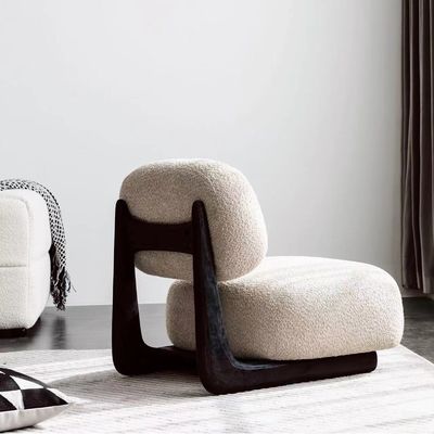 Solid Wood Leisure Lounge Stof Woonkamer Meubelen Sofa Nordic Chair 50pcs Moderne Houten Sofa Stoel Polstered Stoel