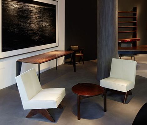 Postverpakking Moderne restaurant PU leer/fluweel bank stoel zitkamer woonkamer meubels Houten stoelen GEEN opgevouwen